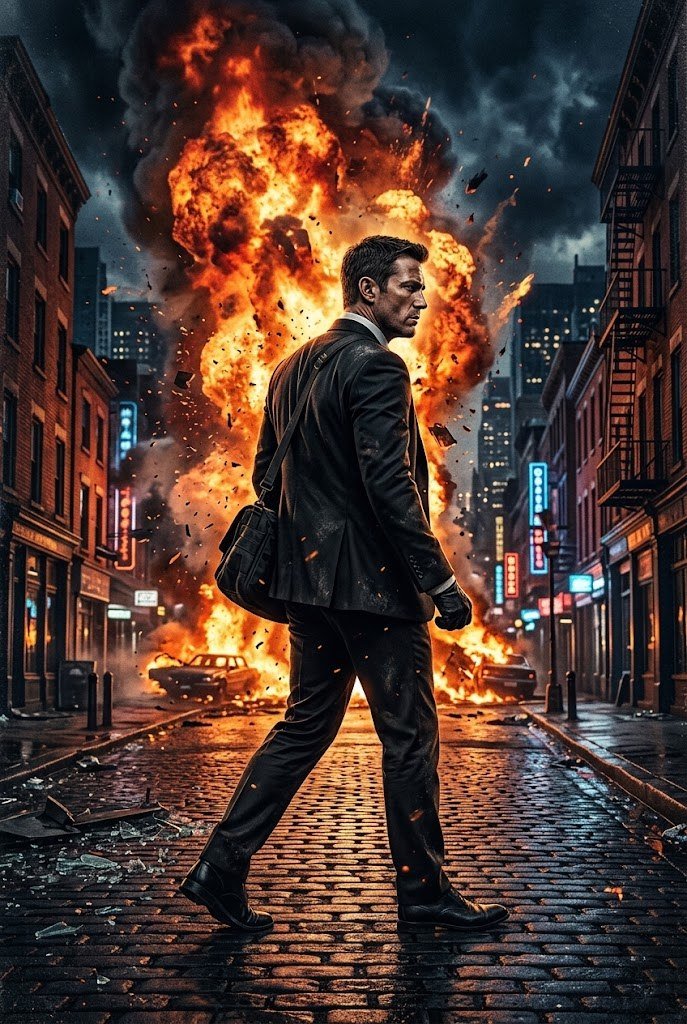 Action film poster