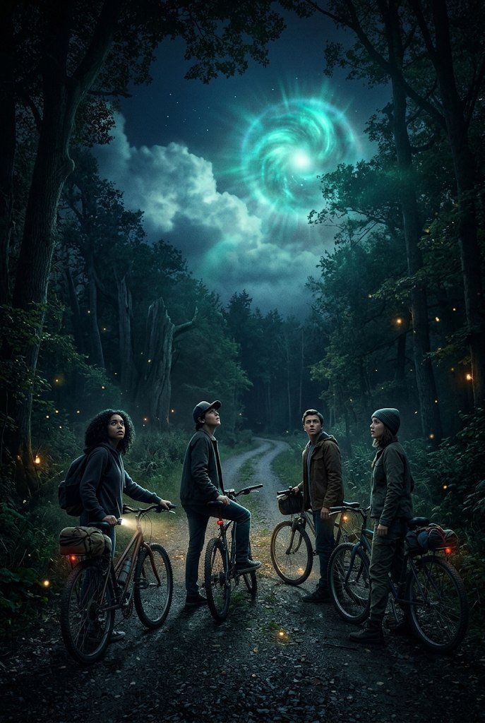 Supernatural mystery series poster