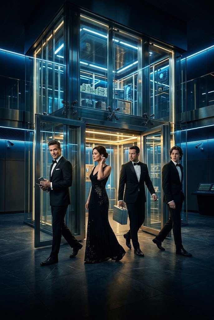 Heist series poster