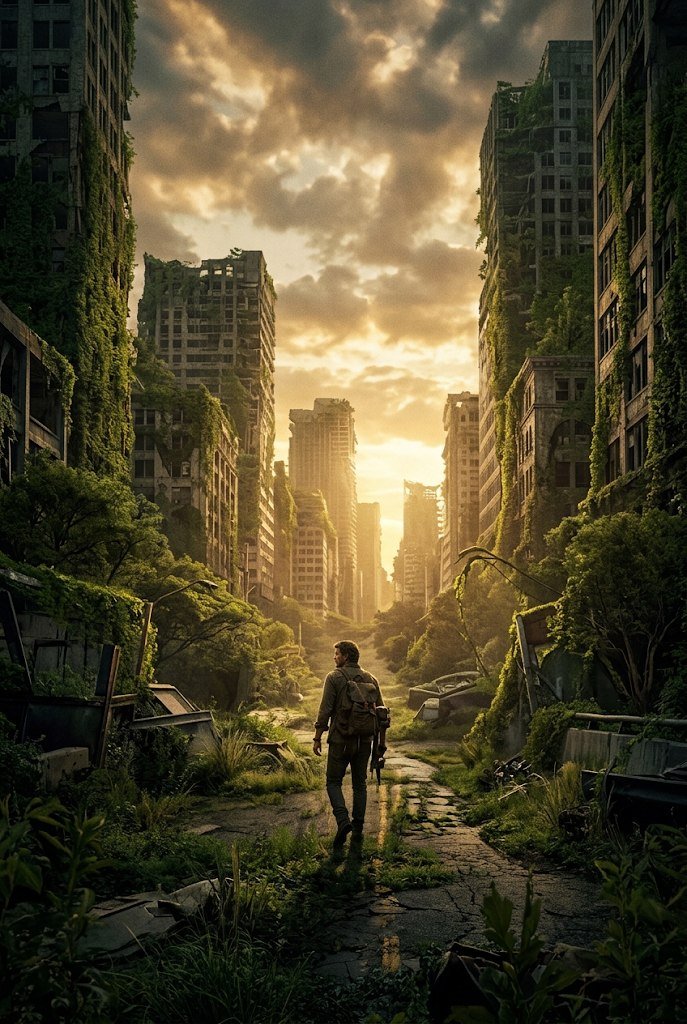 Post-apocalyptic series poster